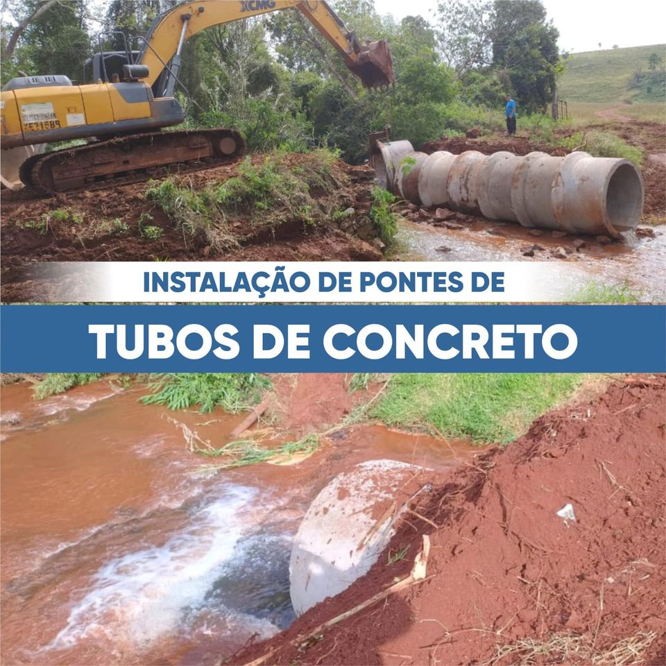 PONTES DE TUBO DE CONCRETO