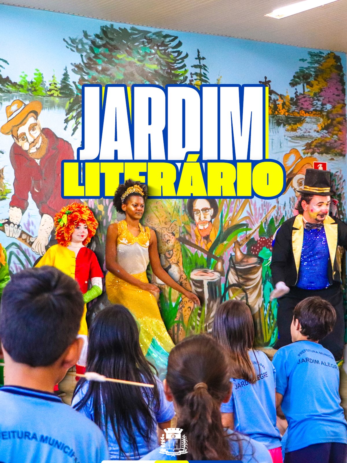 E o nosso Jardim Literário floresceu!