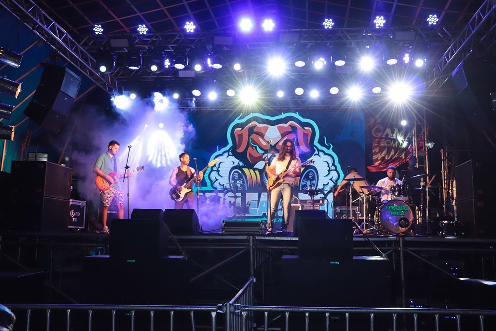 Relembre alguns momentos do show da virada em Jardim Alegre