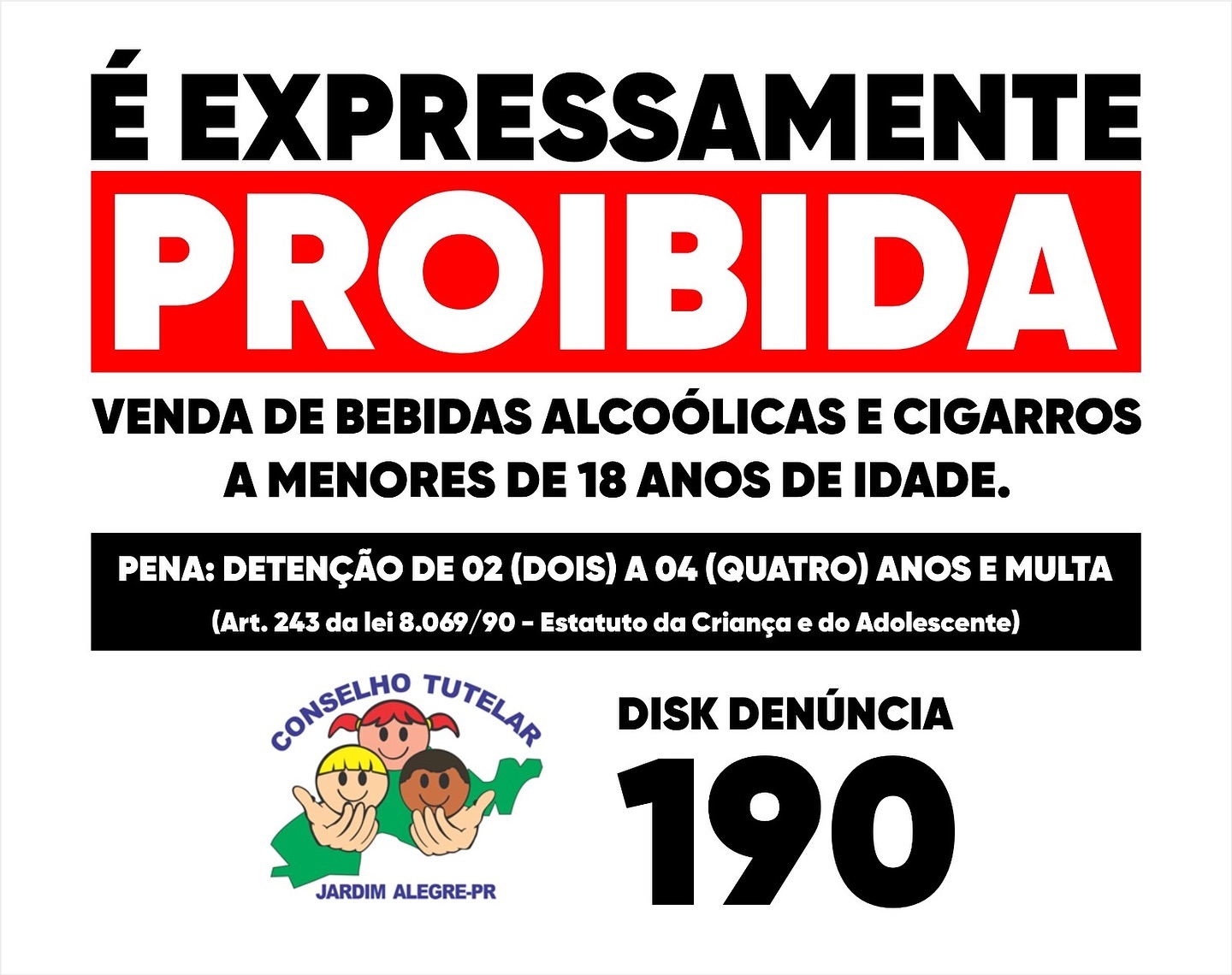 CONSELHO TUTELAR: Vamos juntos abraçar essa causa!