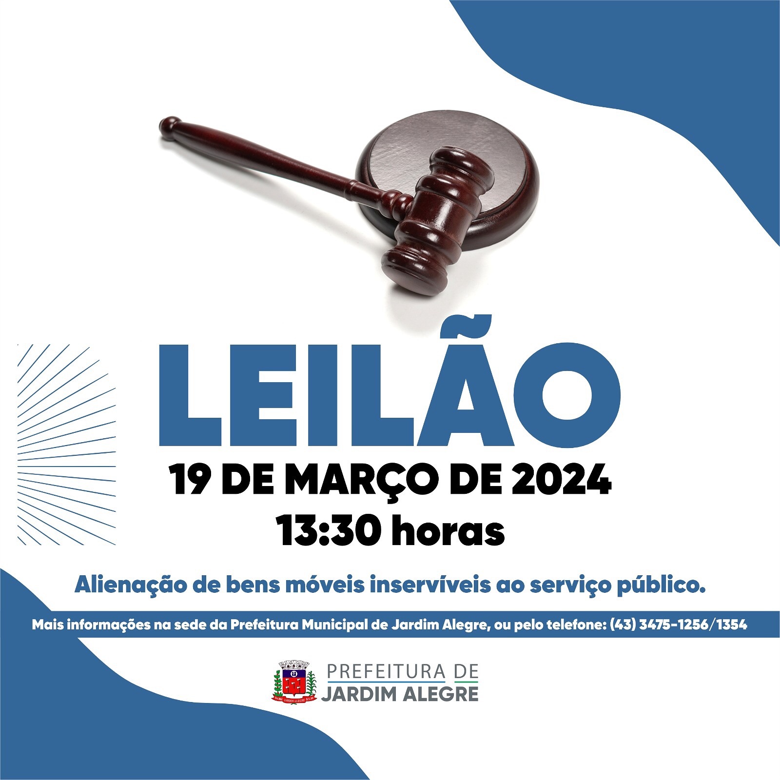 EDITAL DE LICITAÇÃO LEILÃO Nº 001/2024