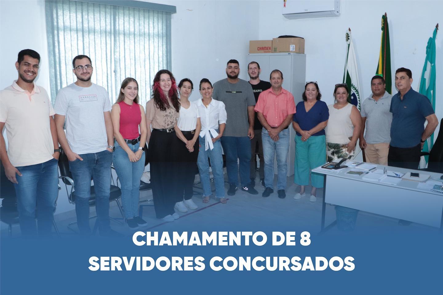 CONVOCAÇÃO DE MAIS 8 SERVIDORES QUE PASSARAM NO CONCURSO