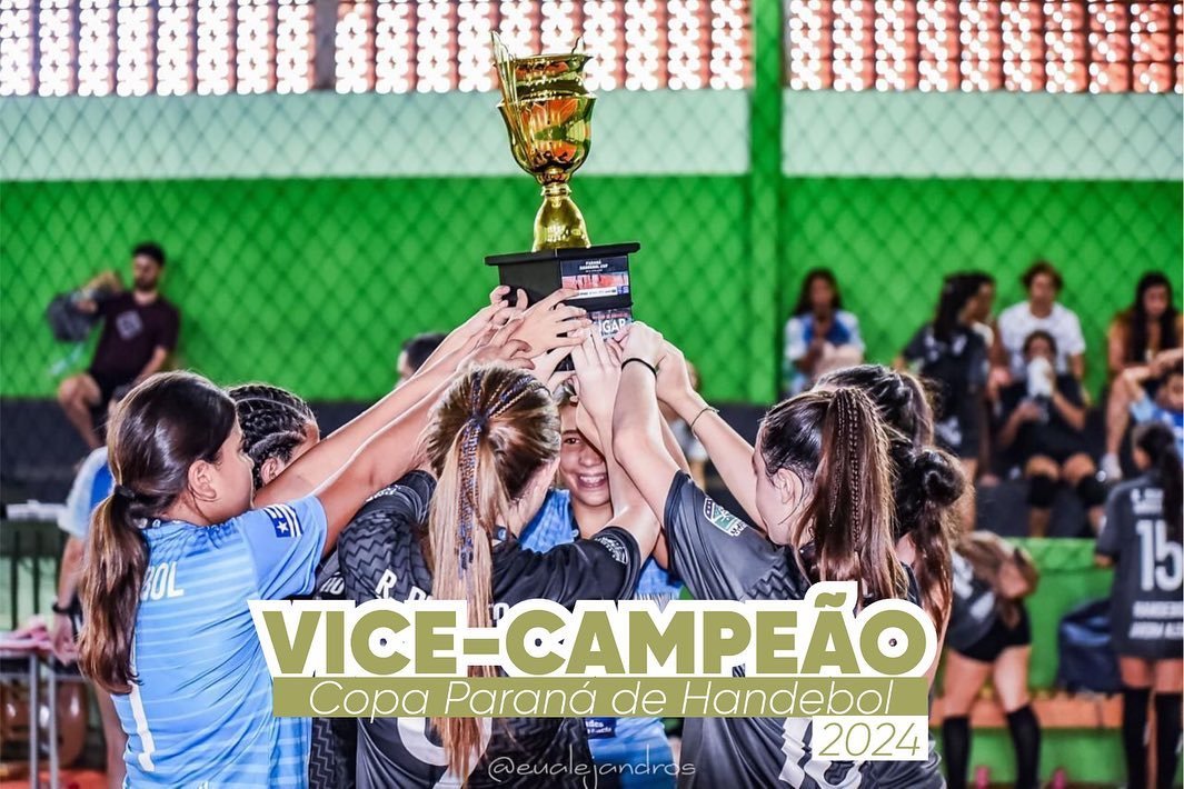 SE MANTENDO NO TOPO: JARDIM ALEGRE É VICE CAMPEÃO DA COPA PARANÁ DE HANDEBOL SUB 15!