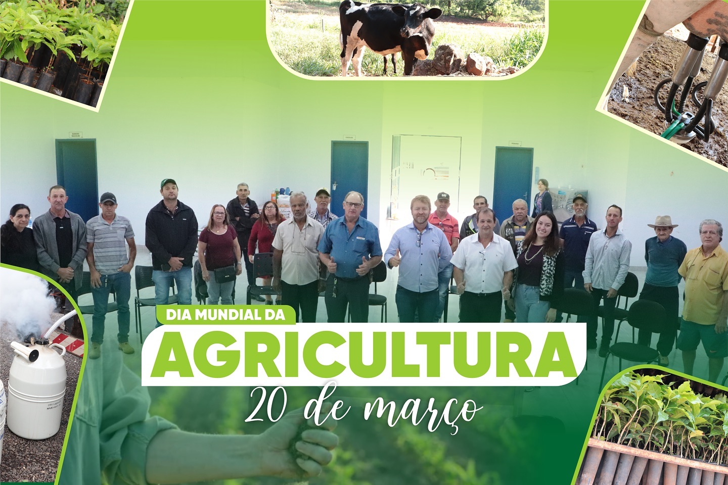 Sem agricultura, não há sustento, celebremos quem cultiva a vida.