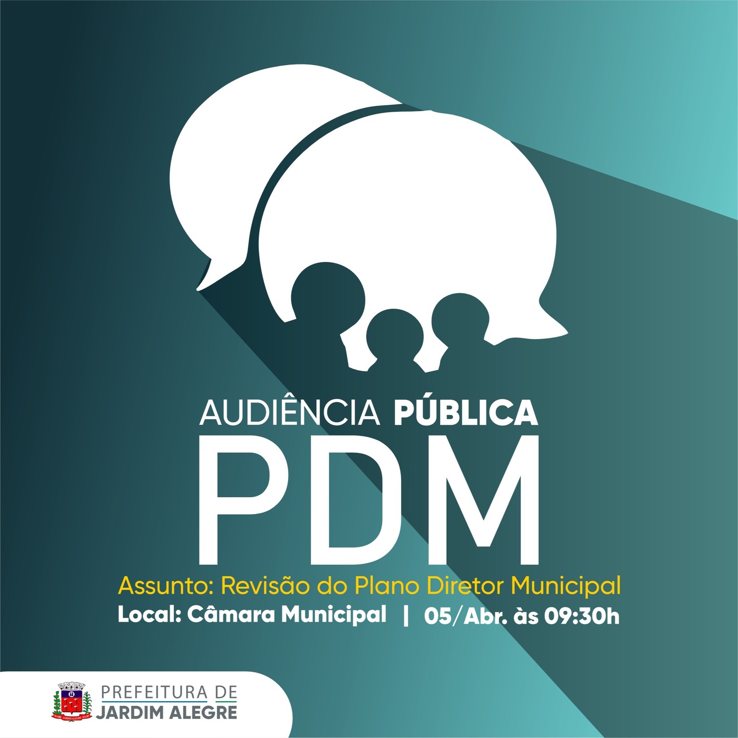 AUDIÊNCIA PÚBLICA - CONVITE
