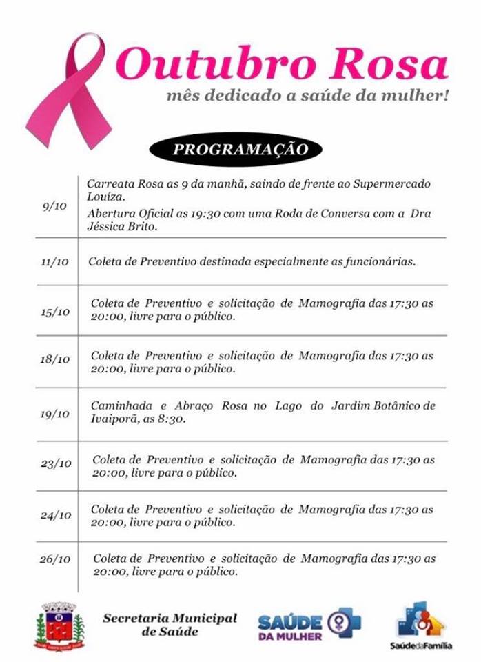 Outubro Rosa 2018