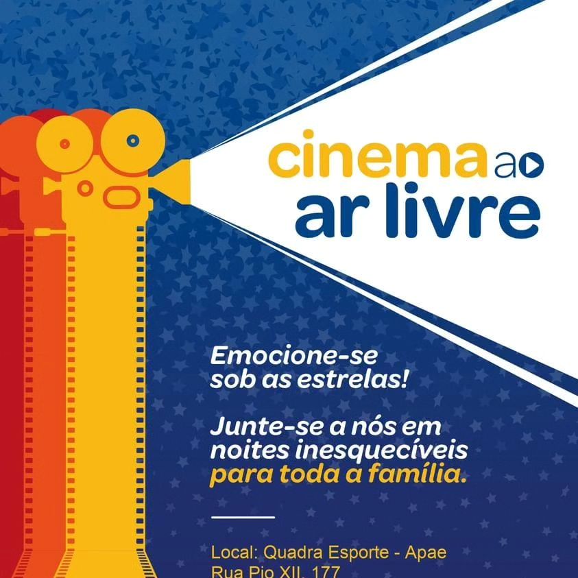 Projeto “Cinema ao Ar Livre”