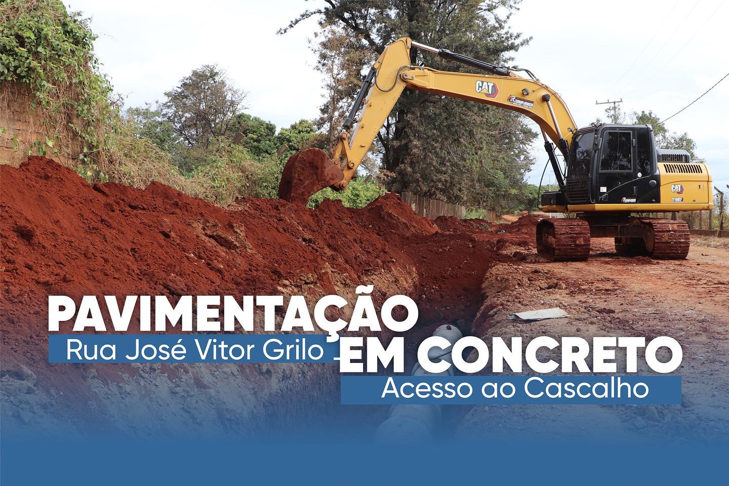 PAVIMENTAÇÃO RUA JOSÉ VITOR GRILO