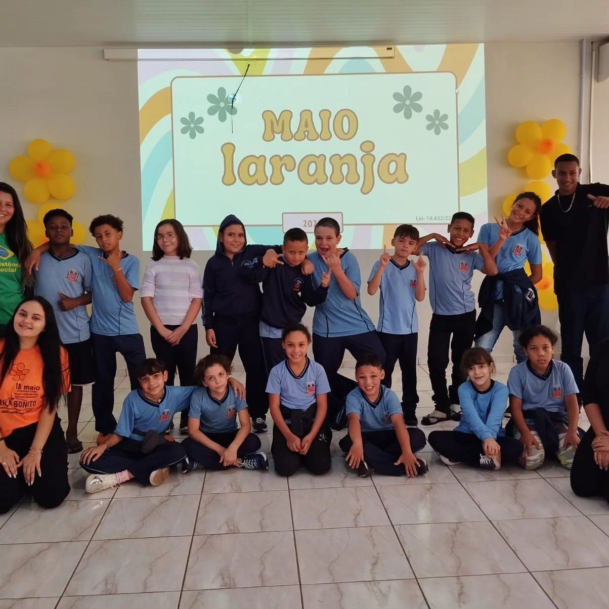 Maio Laranja - Mês de combate ao abuso e exploração sexual de crianças e adolescentes