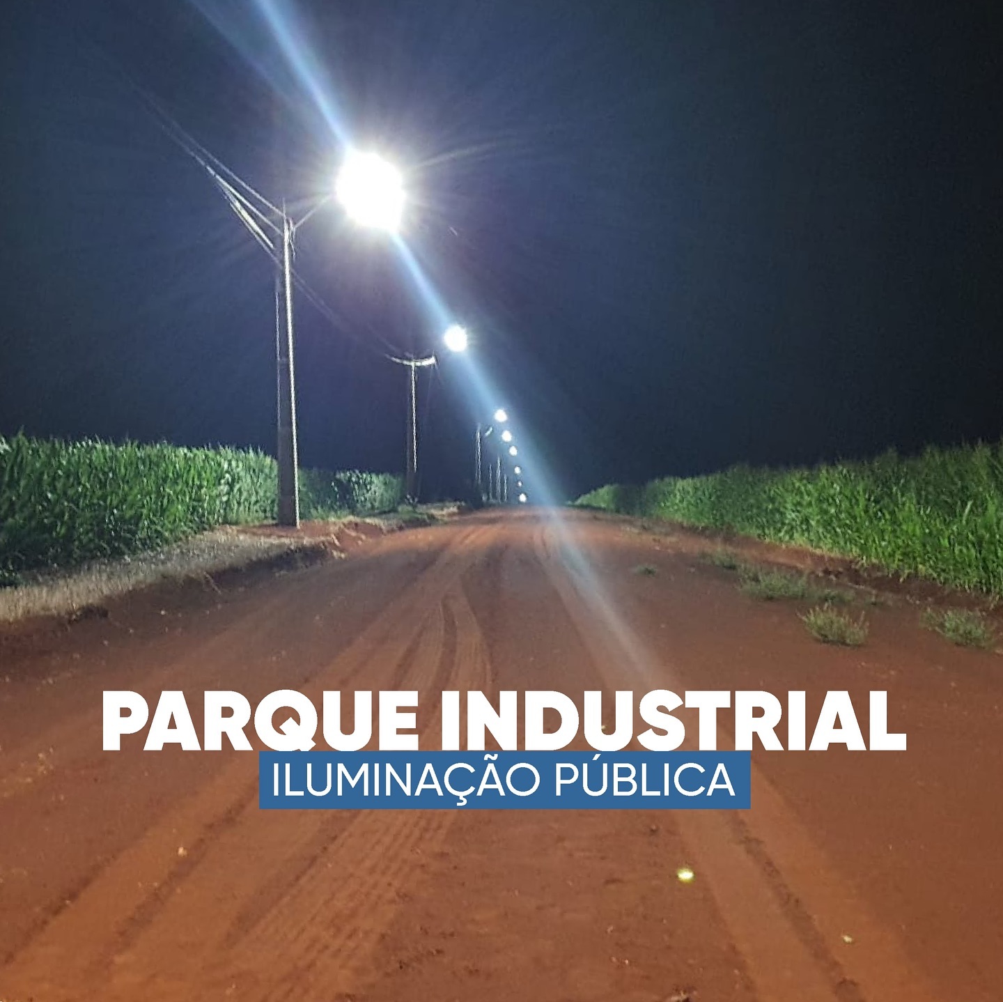 ILUMINAÇÃO PÚBLICA, PARQUE INDUSTRIAL