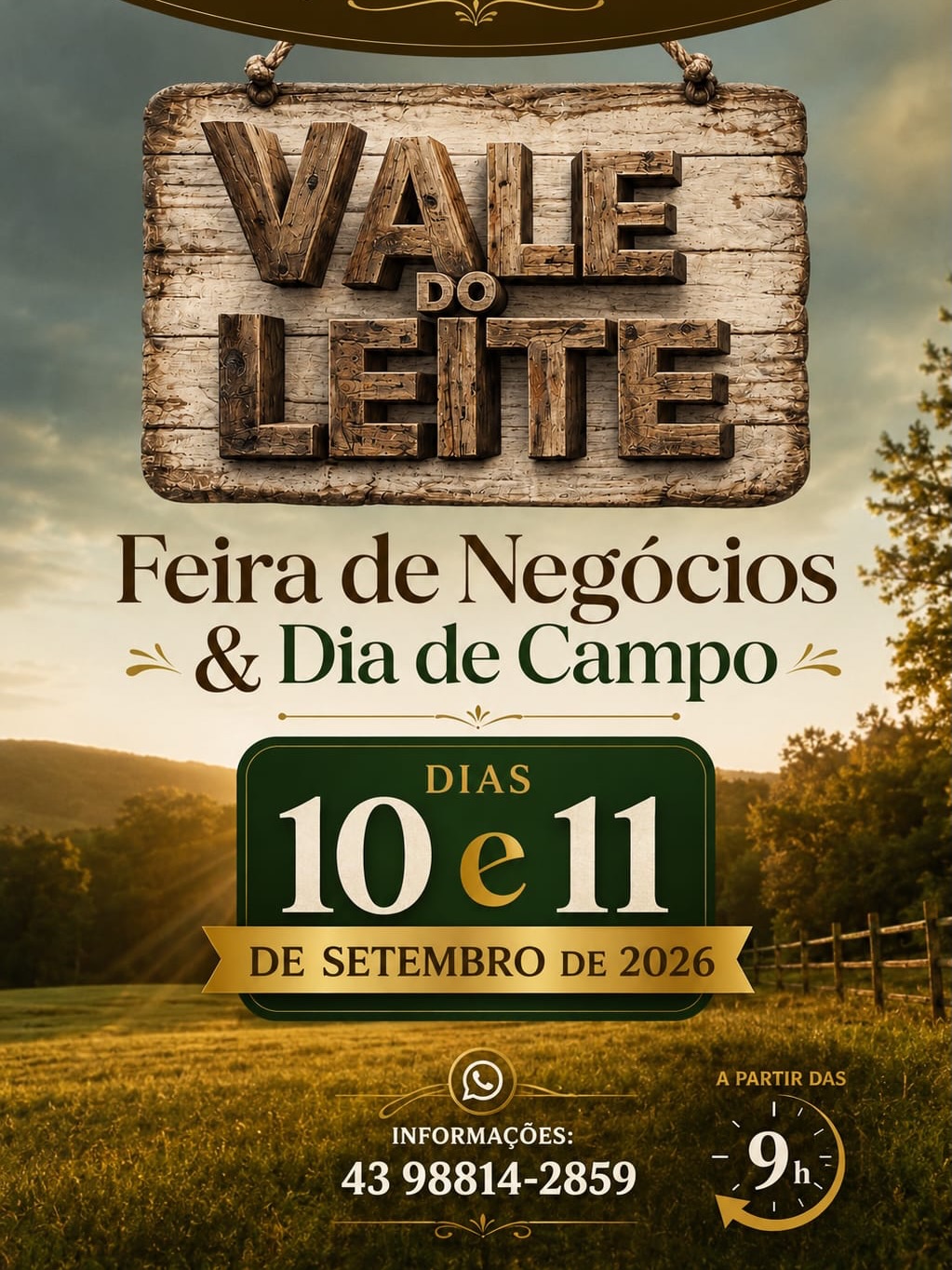 Vale do Leite 2026 está chegando