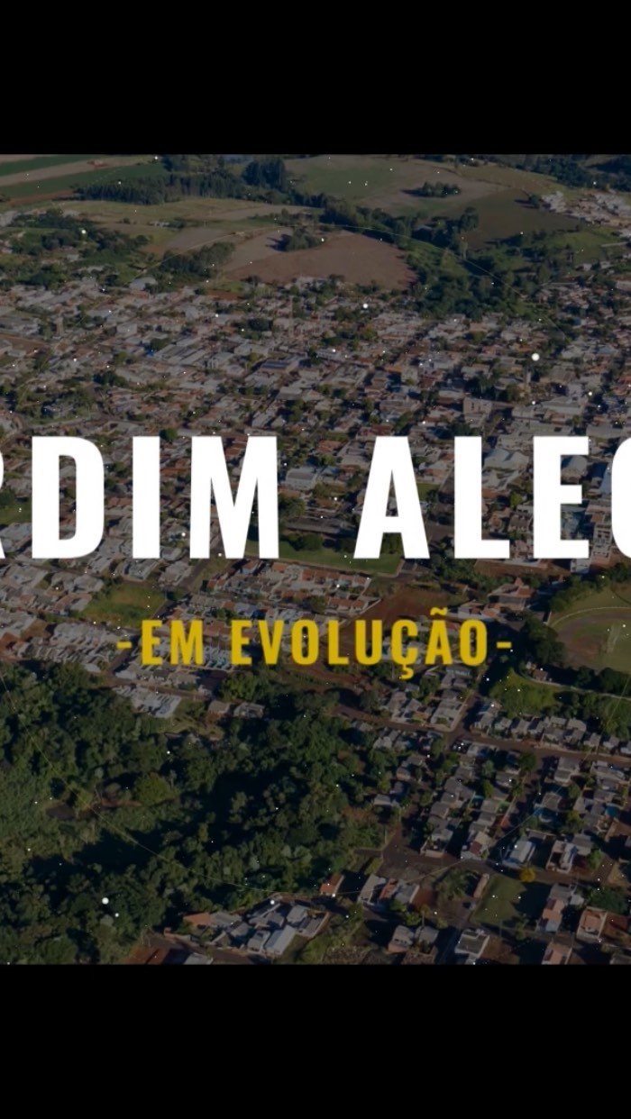 JARDIM ALEGRE EM EVOLUÇÃO! AS OBRAS NÃO PARAM