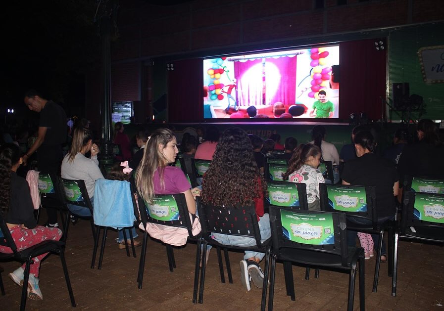 É assim foi a noite de sexta feira em Jardim Alegre