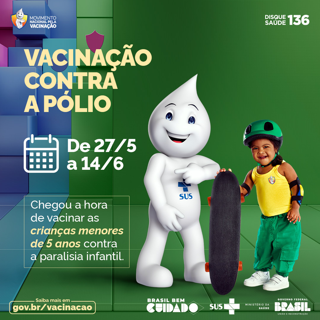 VACINAÇÃO CONTRA PÓLIO