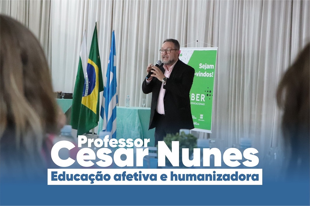 PALESTRA COM O RENOMADO PROFESSOR CESAR NUNES