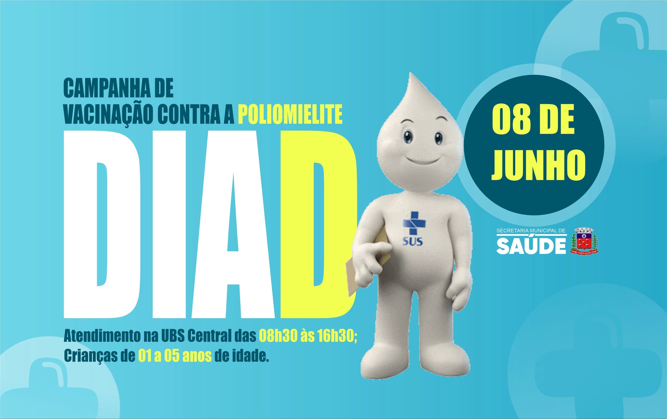 DIA D, VACINAÇÃO CONTRA PÓLIO