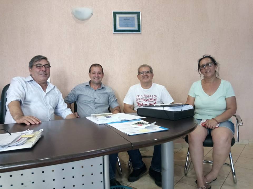 Visita do ex-Paroco e ex-Prefeito Padre Jose Martins