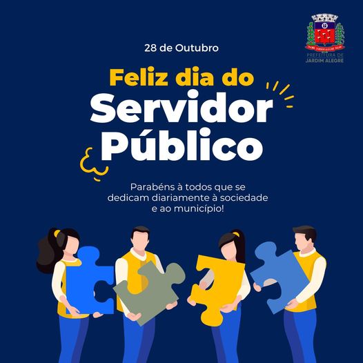 Feliz dia do Servidor Público