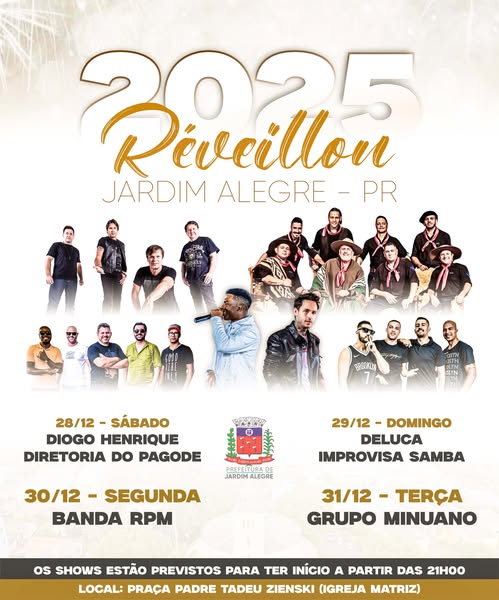 JARDIM ALEGRE NO REVEILLON 2025 - UMA FESTA INESQUECÍVEL