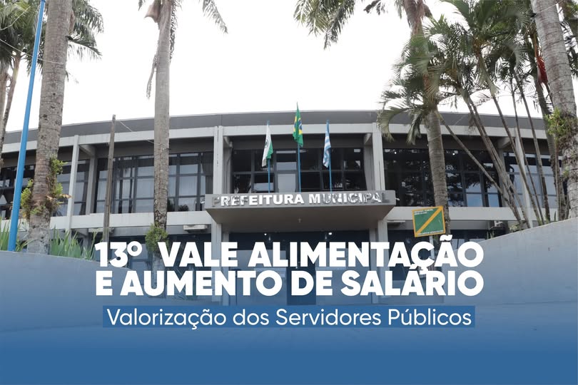 BOA NOTÍCIA PARA OS SERVIDORES MUNICIPAIS DE JARDIM ALEGRE!