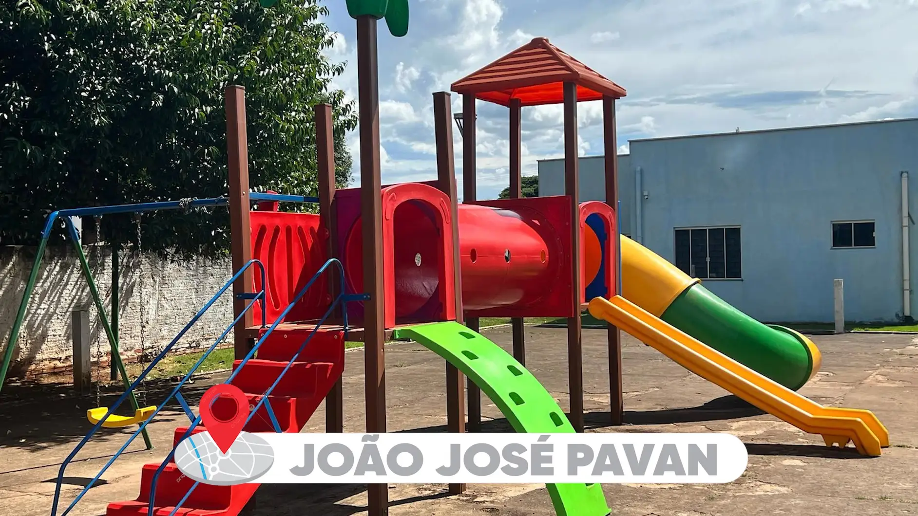 NOVOS PARQUINHOS PARA AS CRIANÇAS