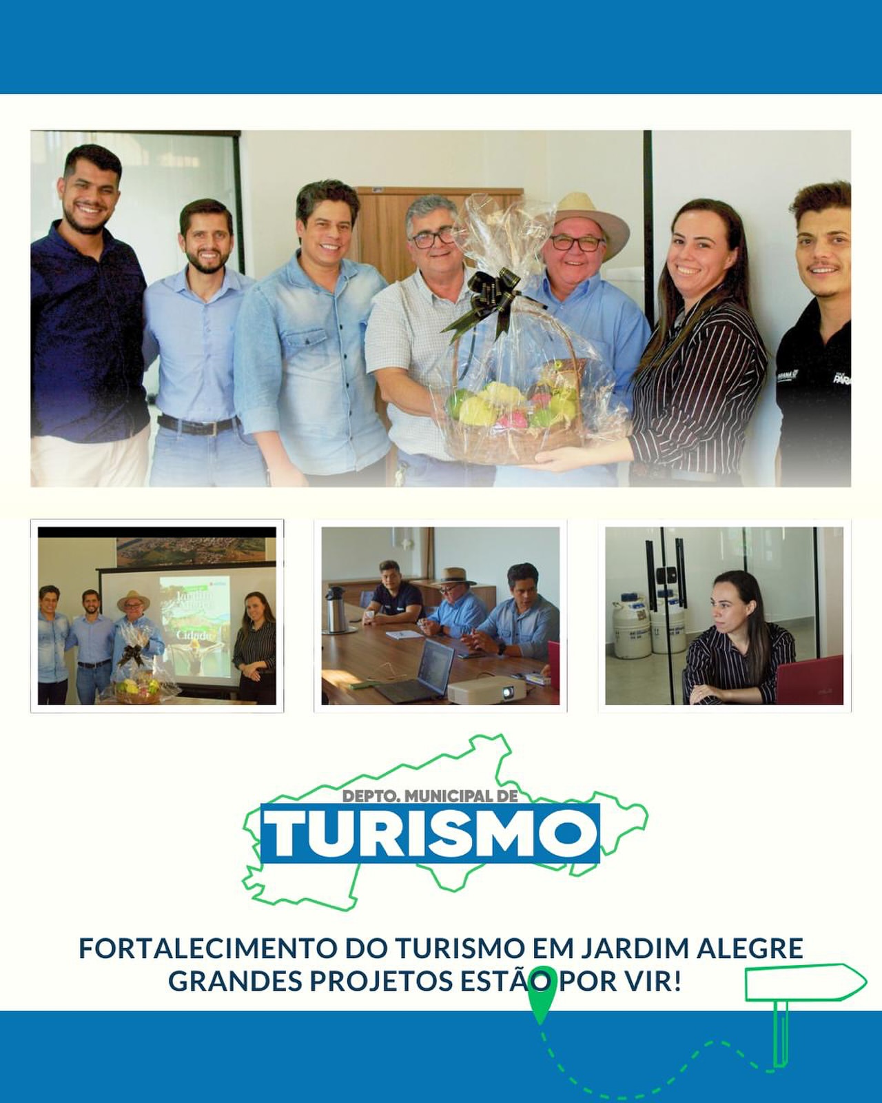 ENCONTRO COM LIDERANÇAS REFORÇA O COMPROMISSO PARA AMPLIAR O DESENVOLVIMENTO TURÍSTICO EM JARDIM 