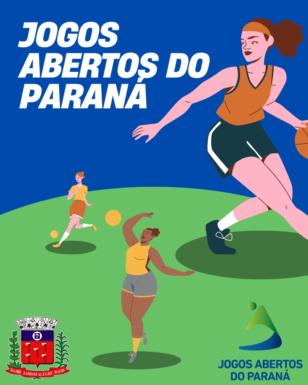  Jardim Alegre nos Jogos Abertos do Paraná – JAPS 2025  Marumbi e Kaloré | 27 à 29 de Junho