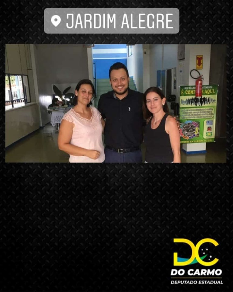 Visita do Sr. Willian acessor do deputado estadual DO CARMO PSL