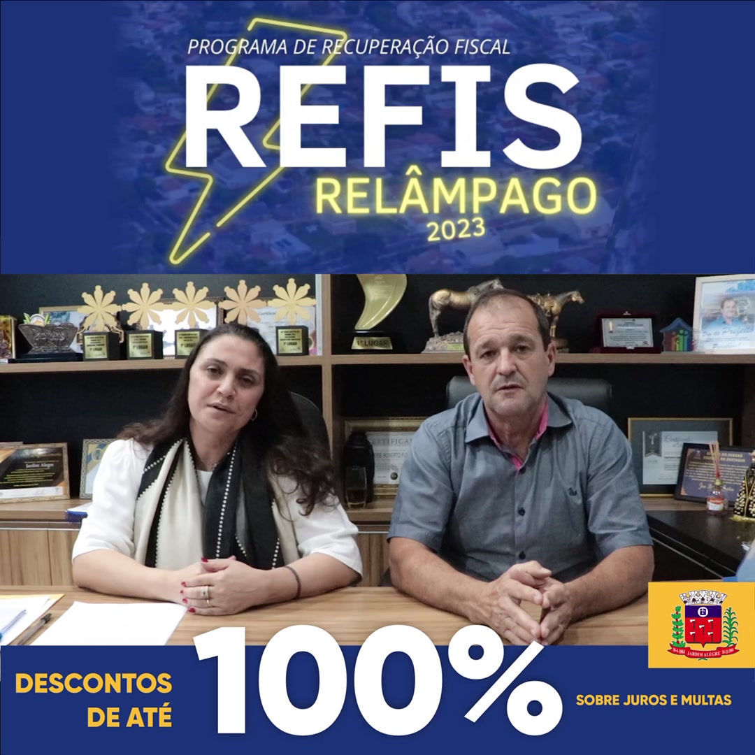 REFIS RELÂMPAGO 2023 