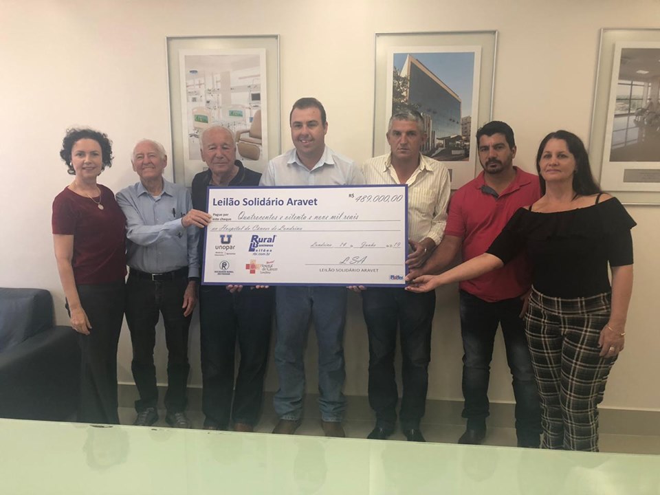 VOCÊ CONHECE O PROJETO “LEILÃO SOLIDÁRIO ARAVET”?