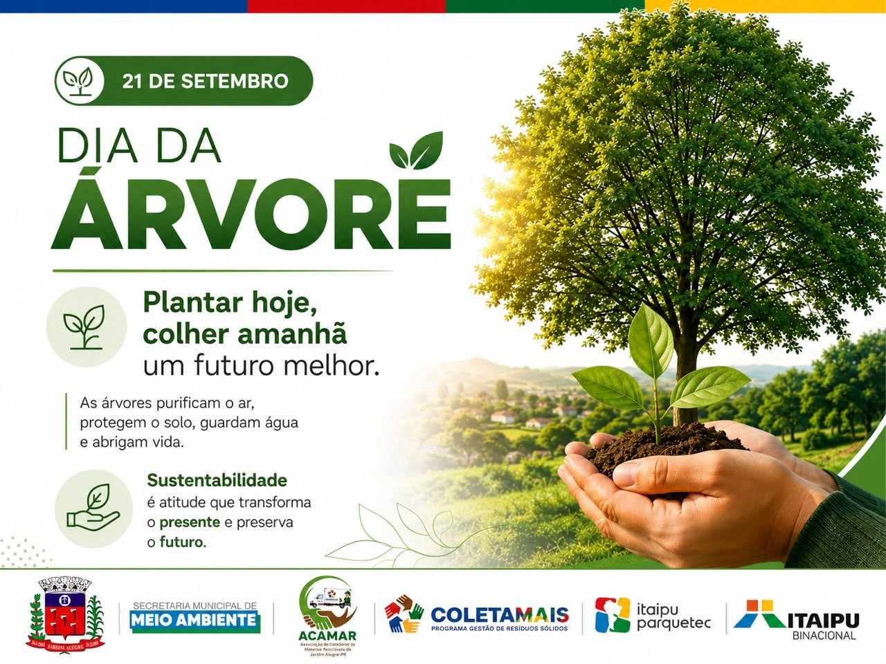 Jardim Alegre celebra o Dia da Árvore