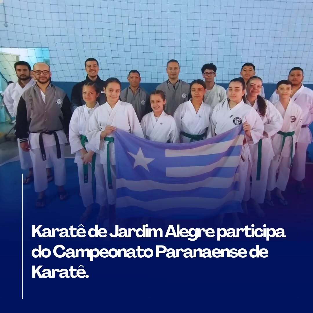 Karatê Jardim Alegre no Campeonato Paranaense!