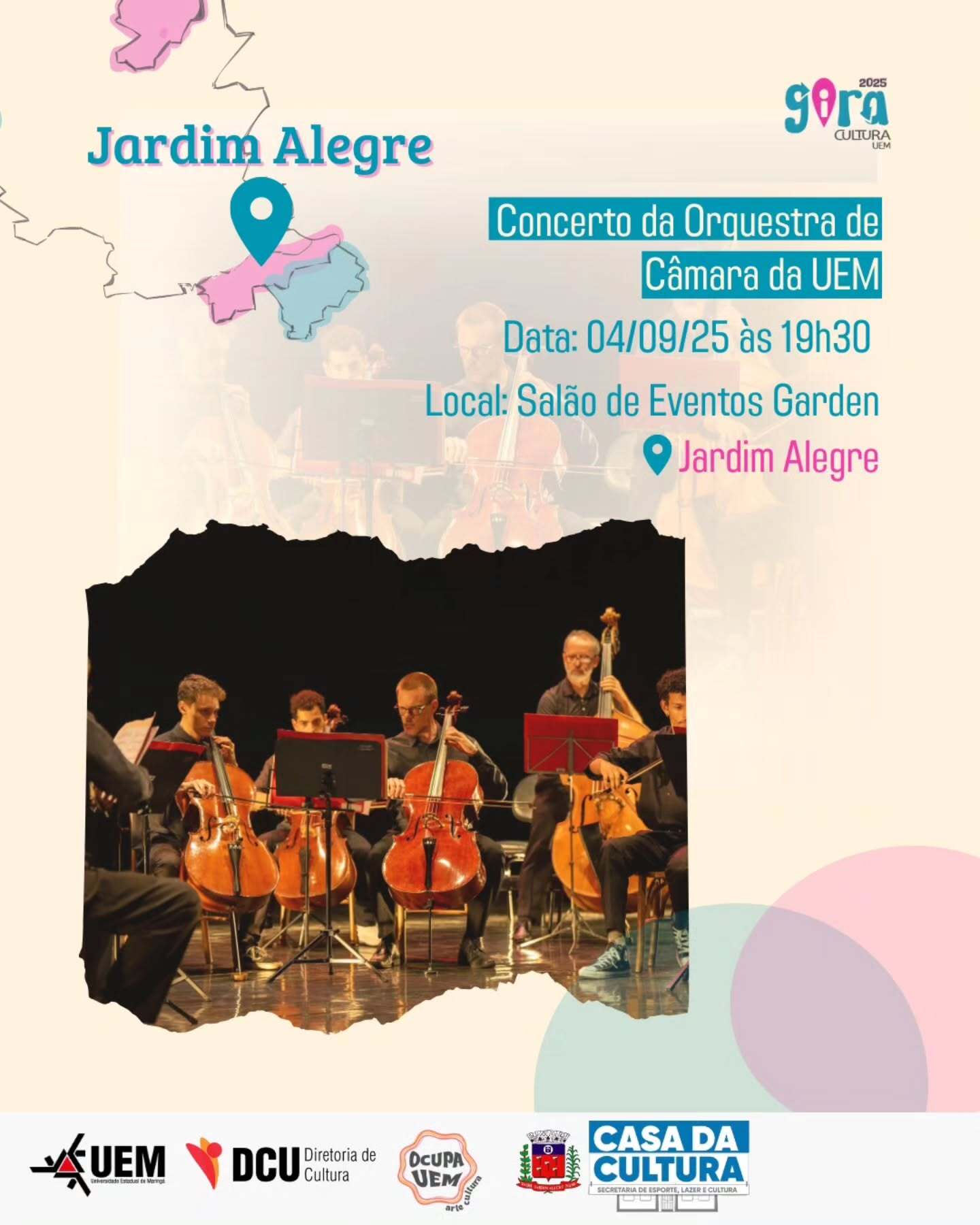 Gira Cultura UEM em Jardim Alegre!