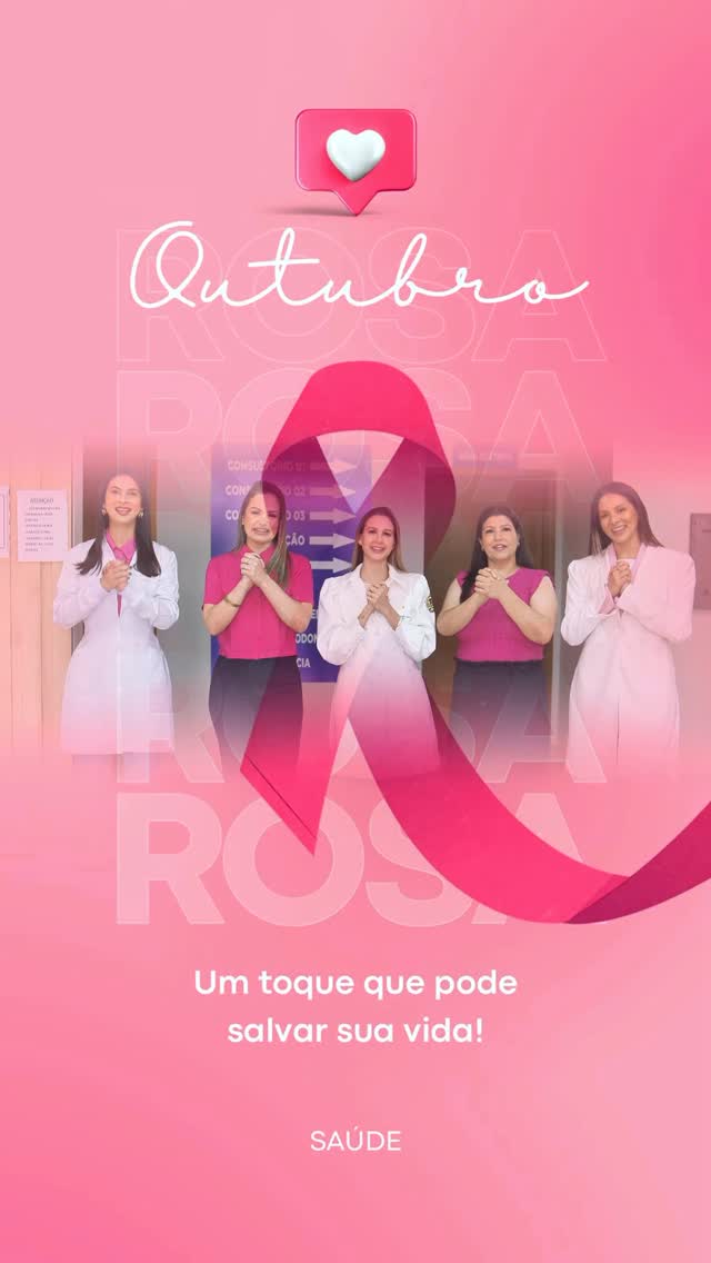 Neste Outubro Rosa, unimos forças para espalhar informação, empatia e esperança.