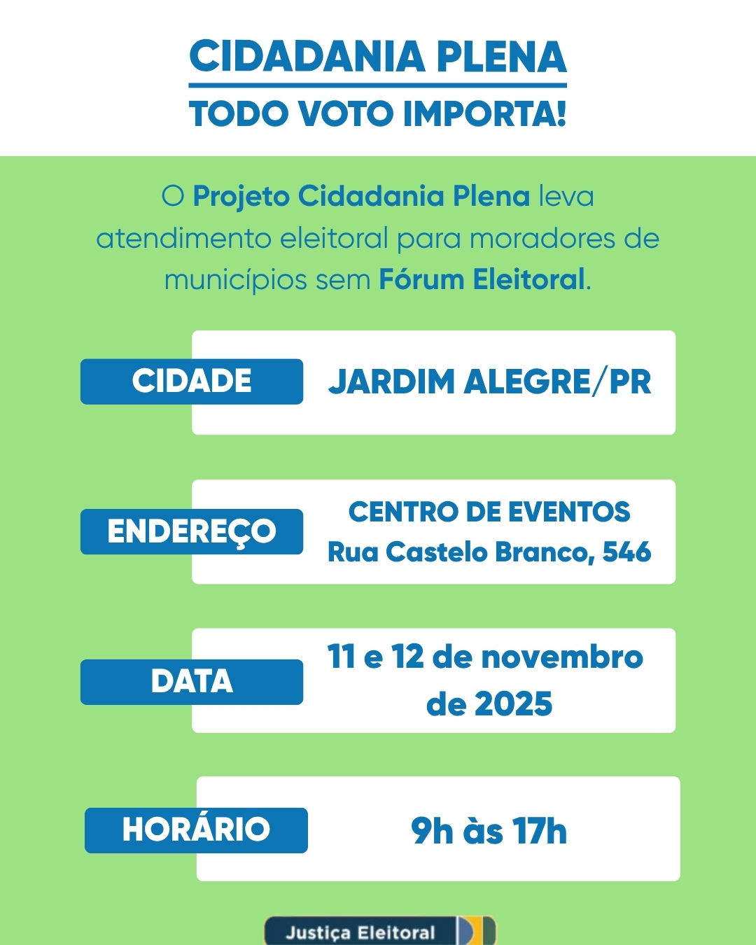TODO VOTO IMPORTA!
