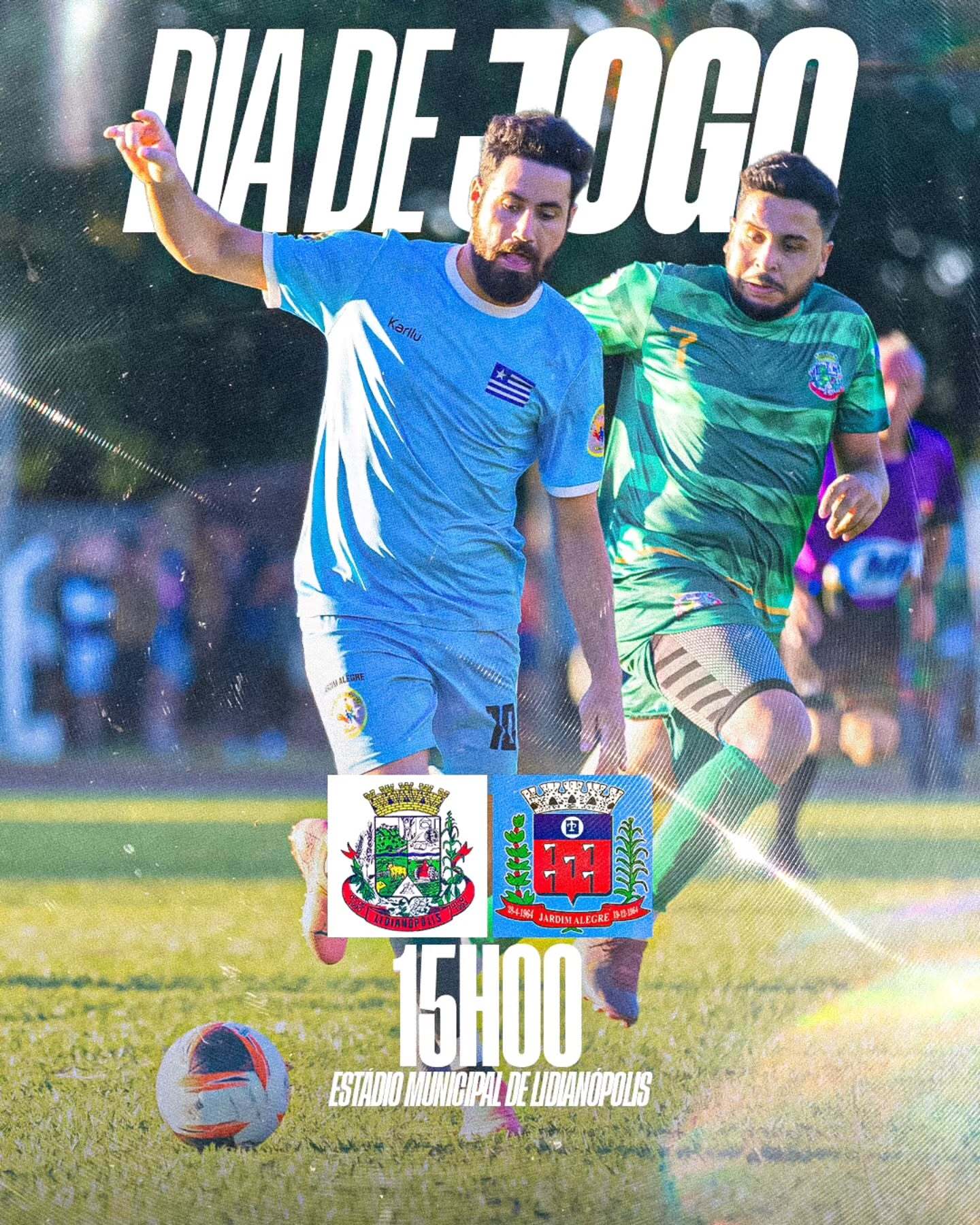 HOJE É DIA DE JOGO!
