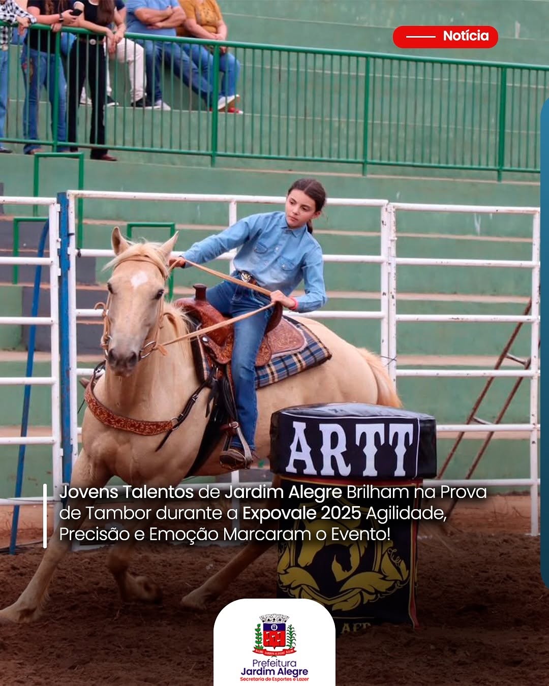 Destaque para a Juventude de Jardim Alegre!
