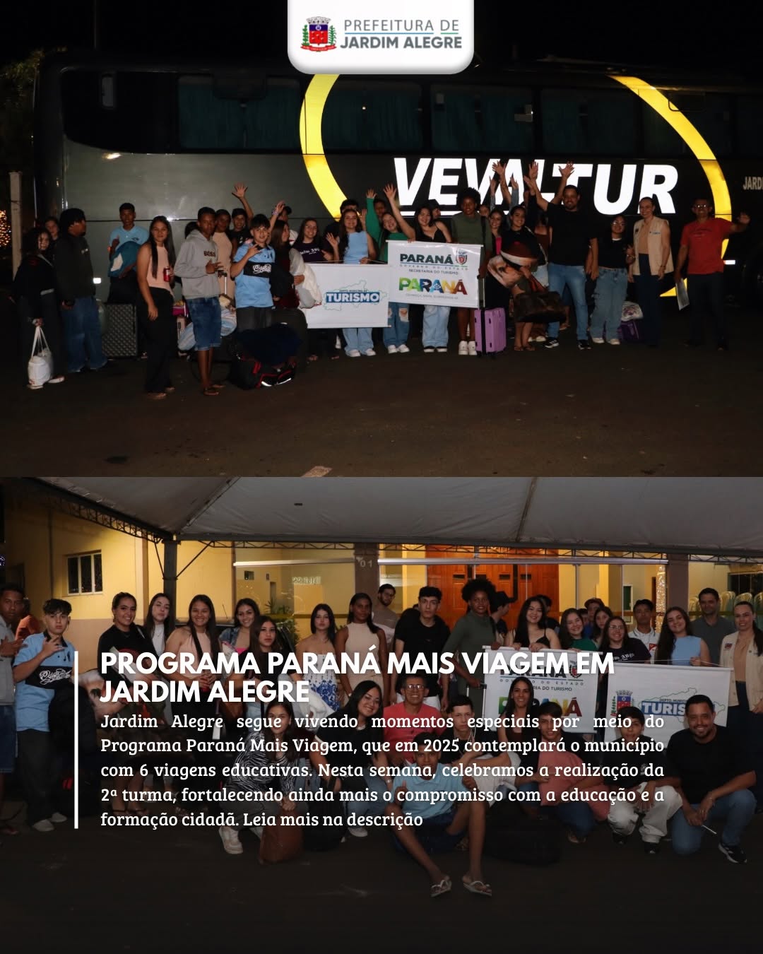 Programa Paraná Mais Viagem em Jardim Alegre