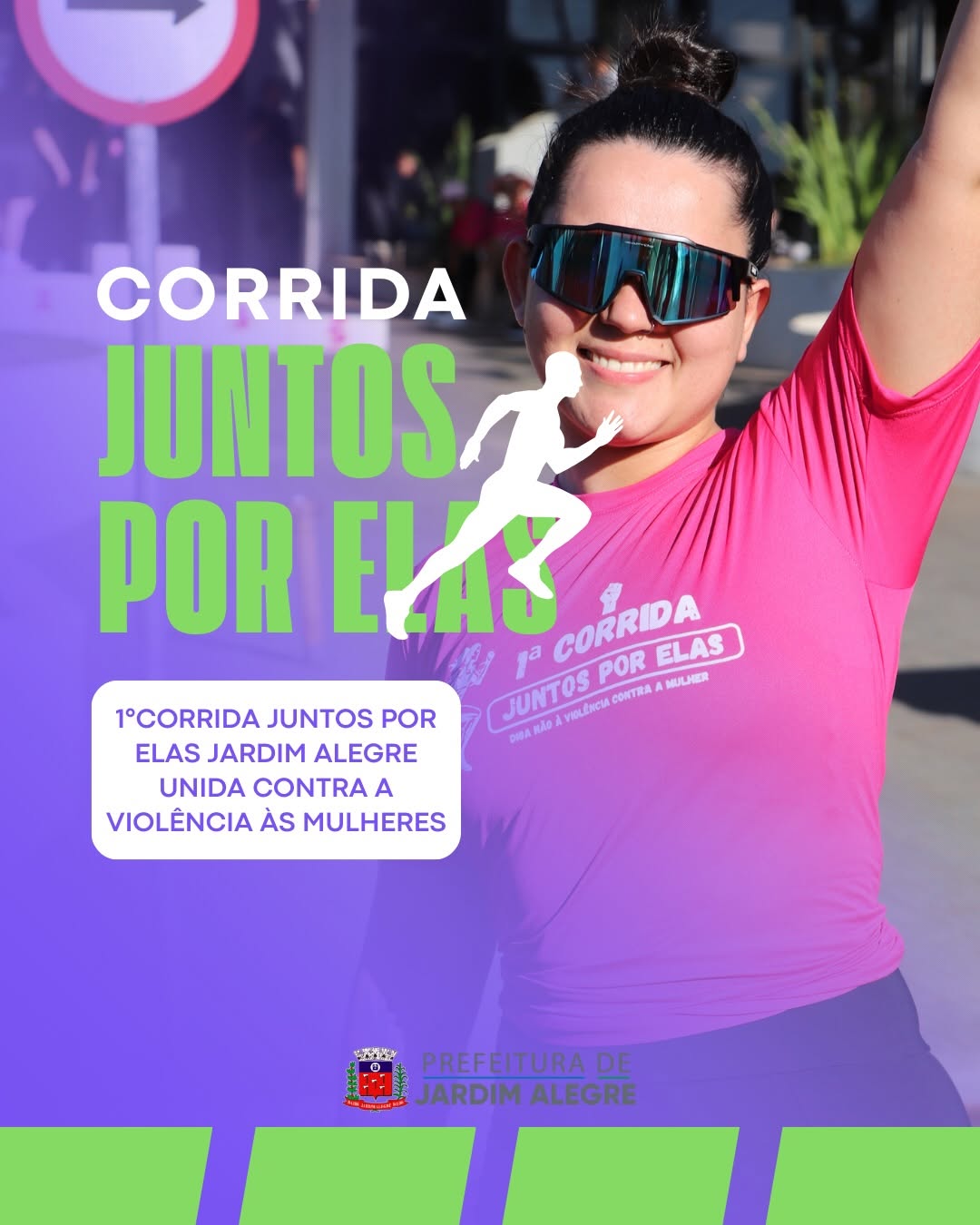 1ª Corrida Juntos por Elas – Jardim Alegre unida por respeito e proteção às mulheres