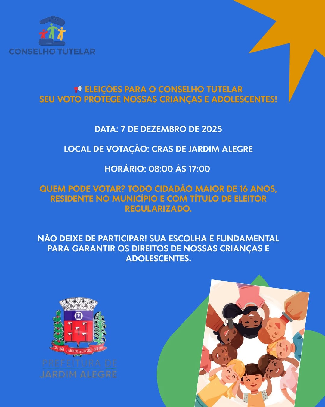 Eleição do Conselho Tutelar: Seu Voto É Fundamental!