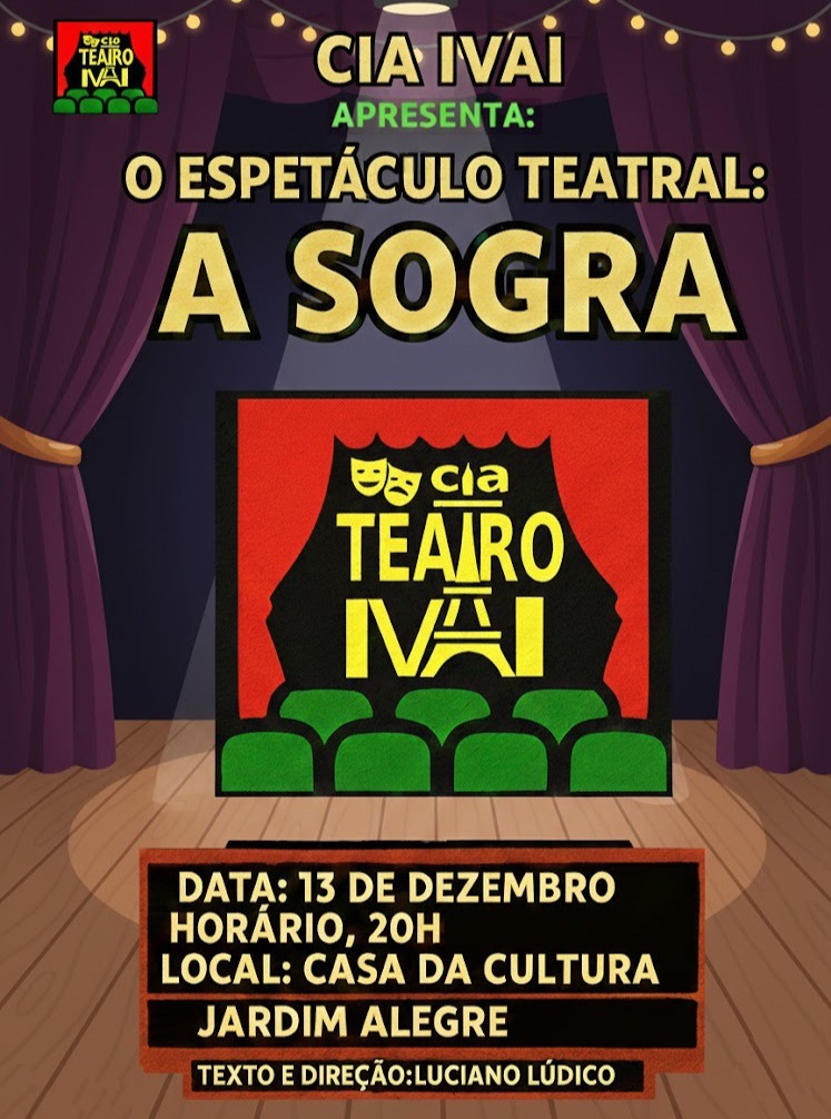 NOITE DE TEATRO NA CASA DA CULTURA