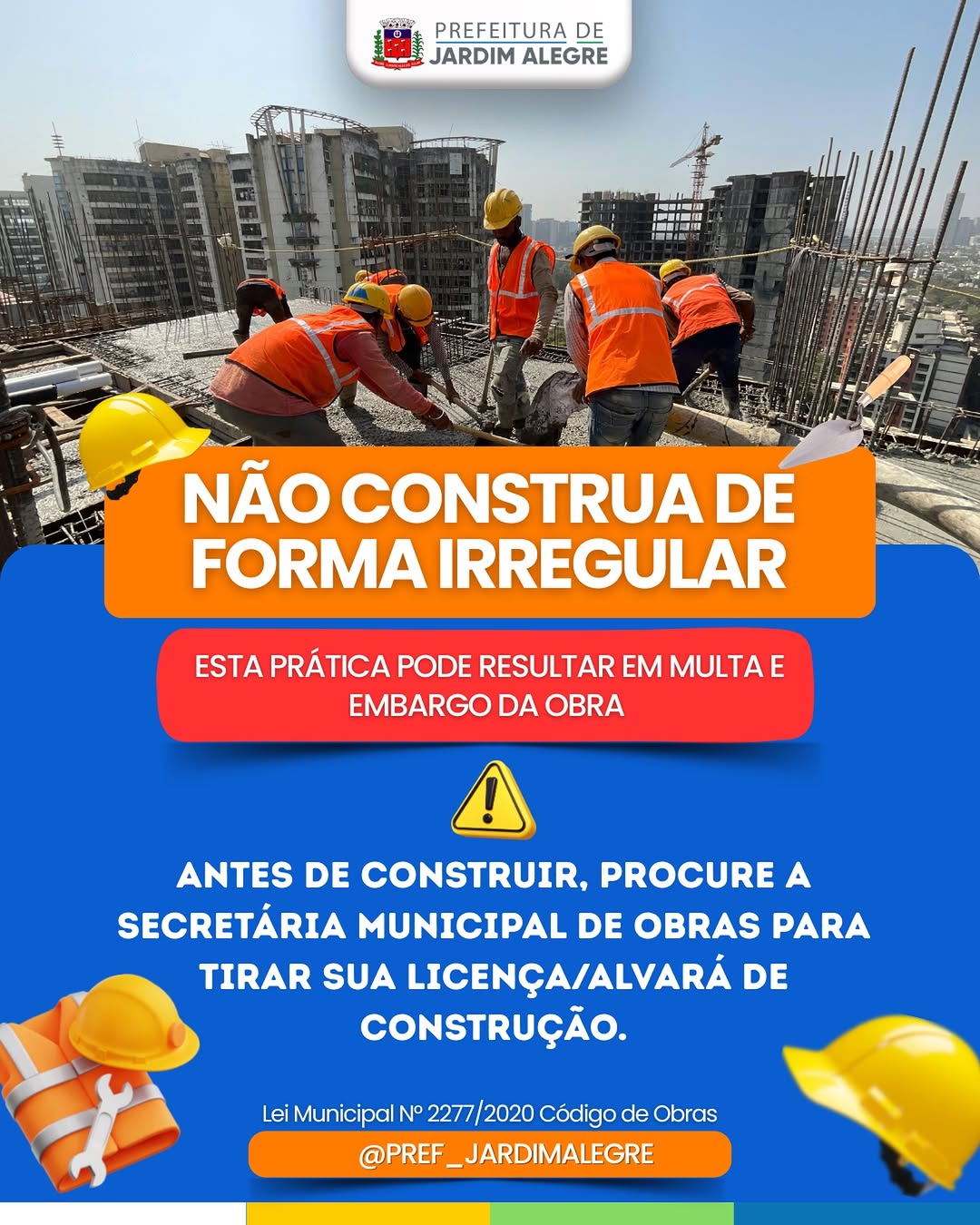 Notificação Orientativa – Código de Obras