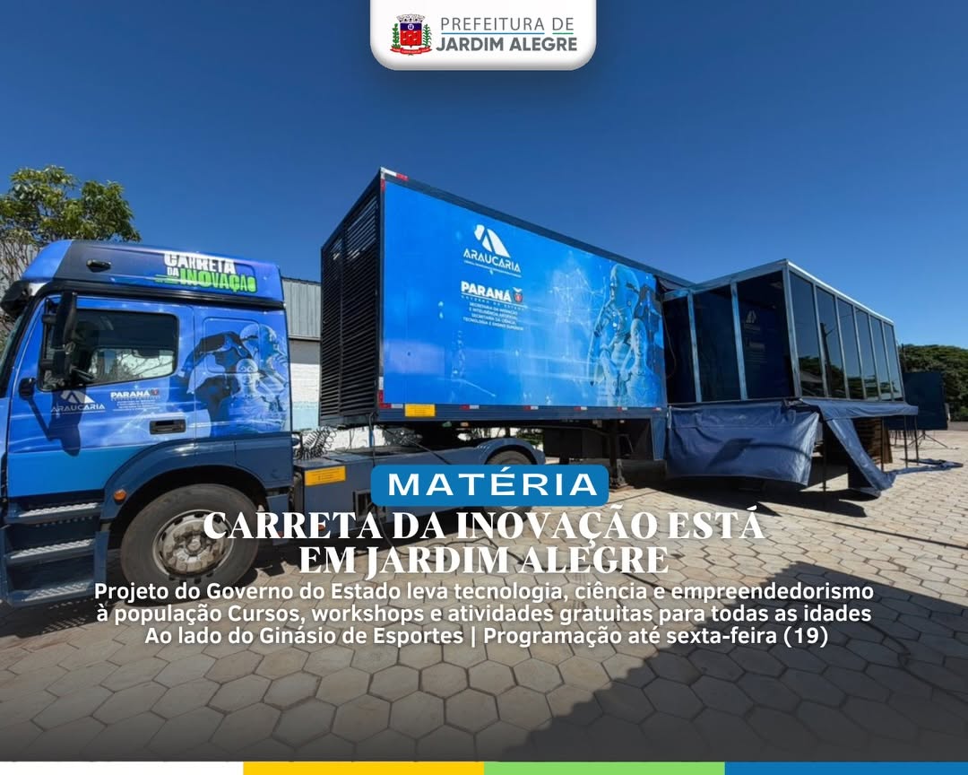 Carreta da Inovação em Jardim Alegre