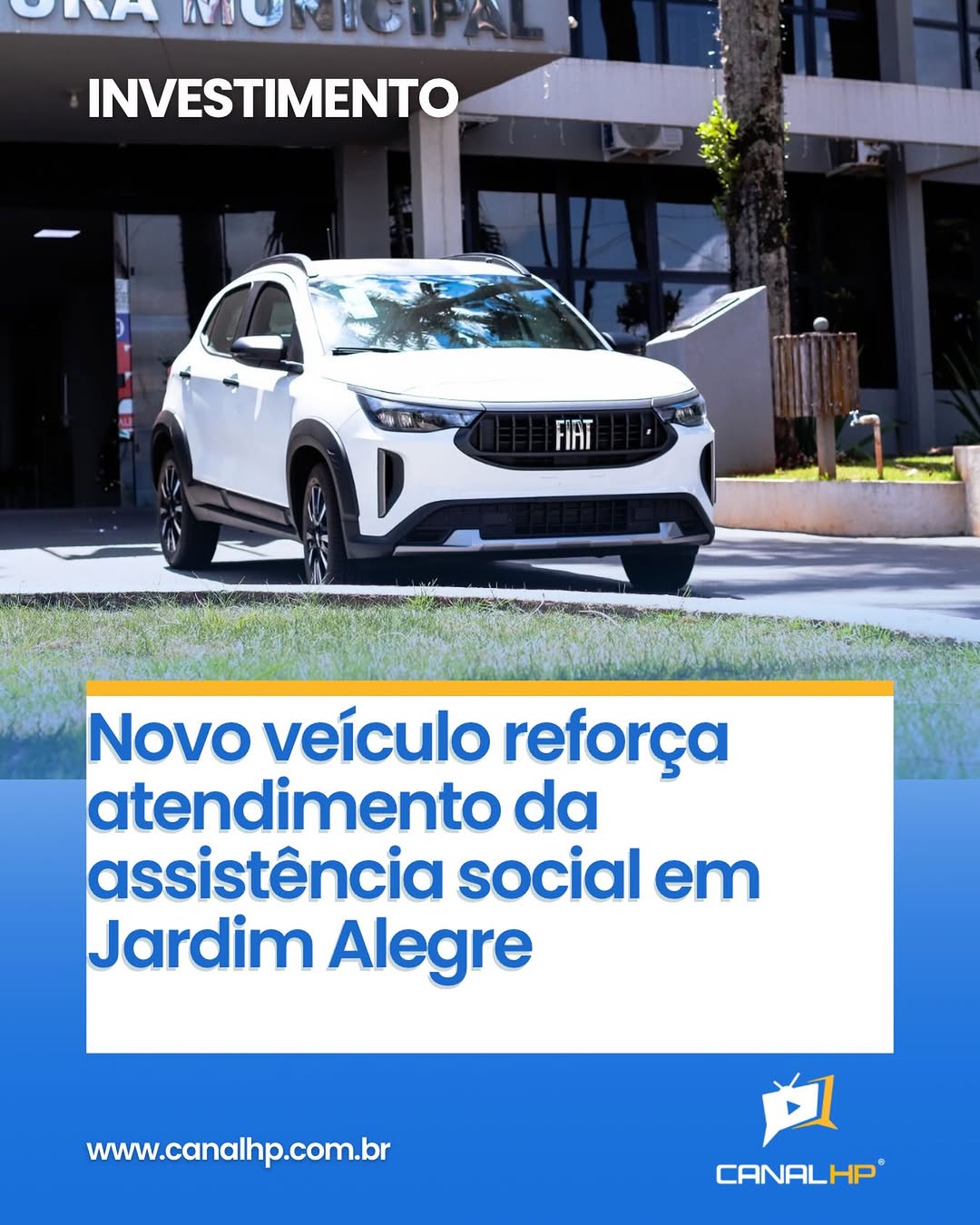 NOVO VEÍCULO REFORÇA ATENDIMENTO DA ASSISTÊNCIA SOCIAL EM JARDIM ALEGRE