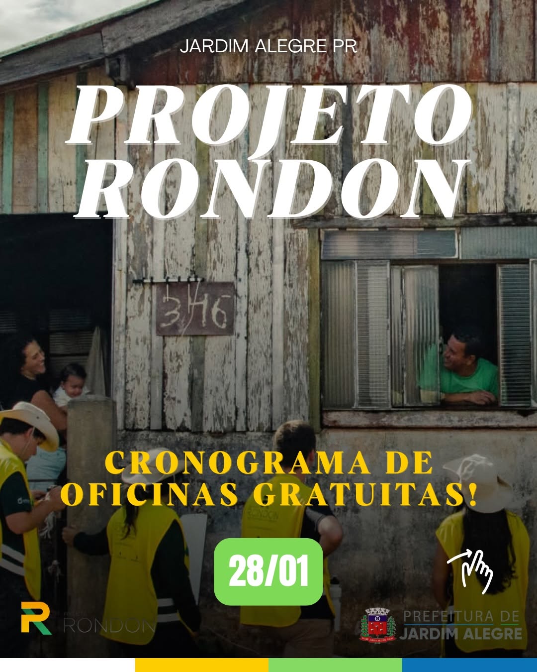 Oficinas do Projeto Rondon em nosso município