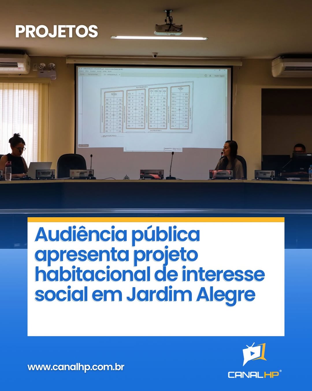 Audiência pública apresenta projeto habitacional de interesse social em Jardim Alegre