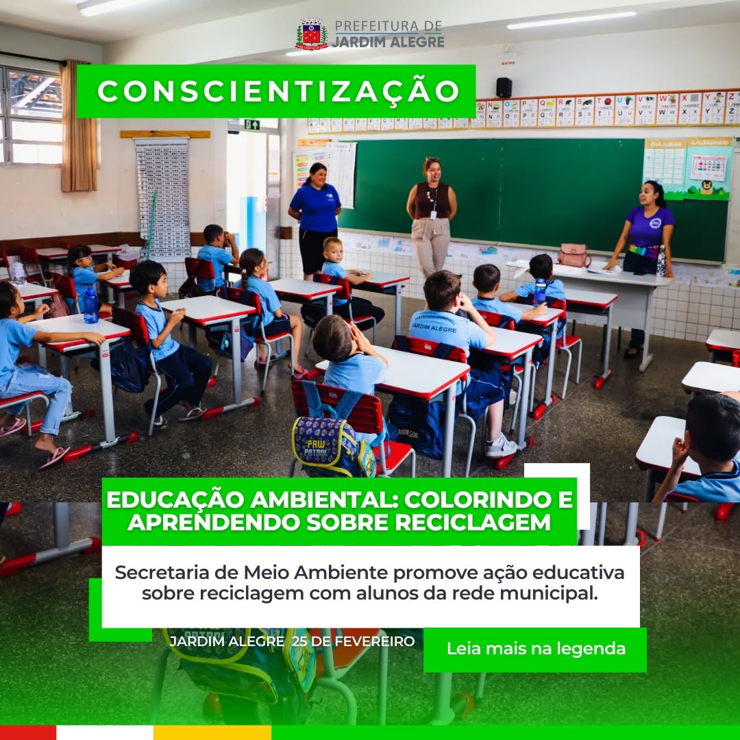 Educação Ambiental: Colorindo e Aprendendo sobre Reciclagem