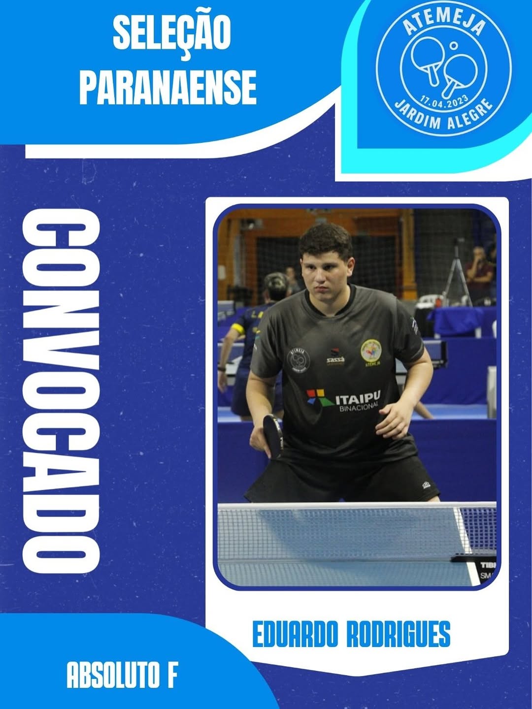 Cinco atletas da associação de Jardim Alegre vão ao Brasileiro pelo Paraná