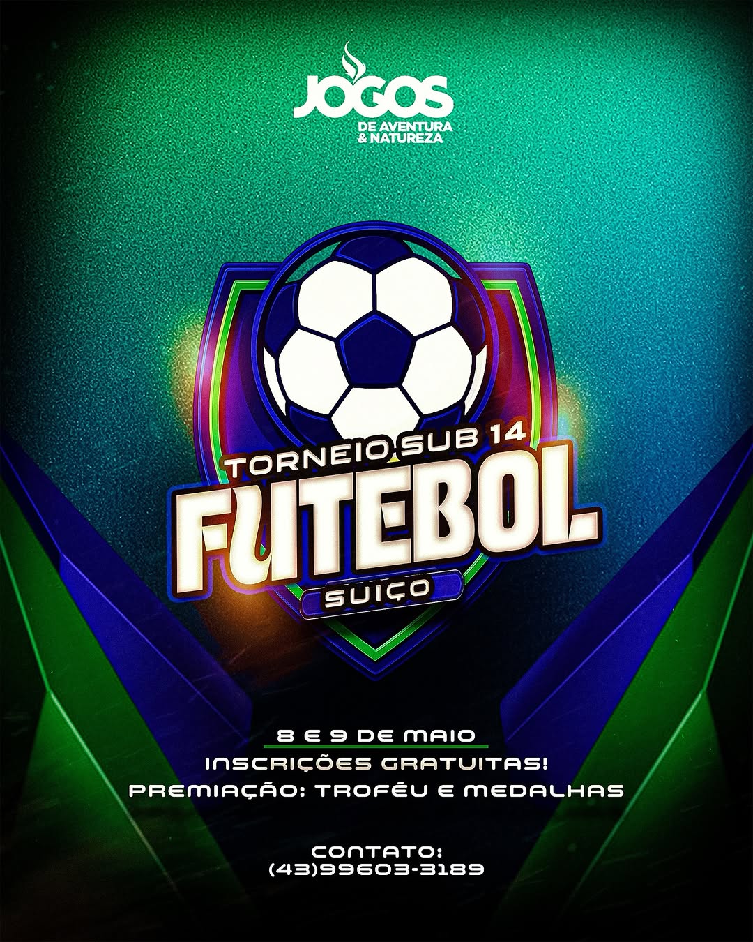 Vem aí o Torneio Sub-14 de Futebol Suíço!