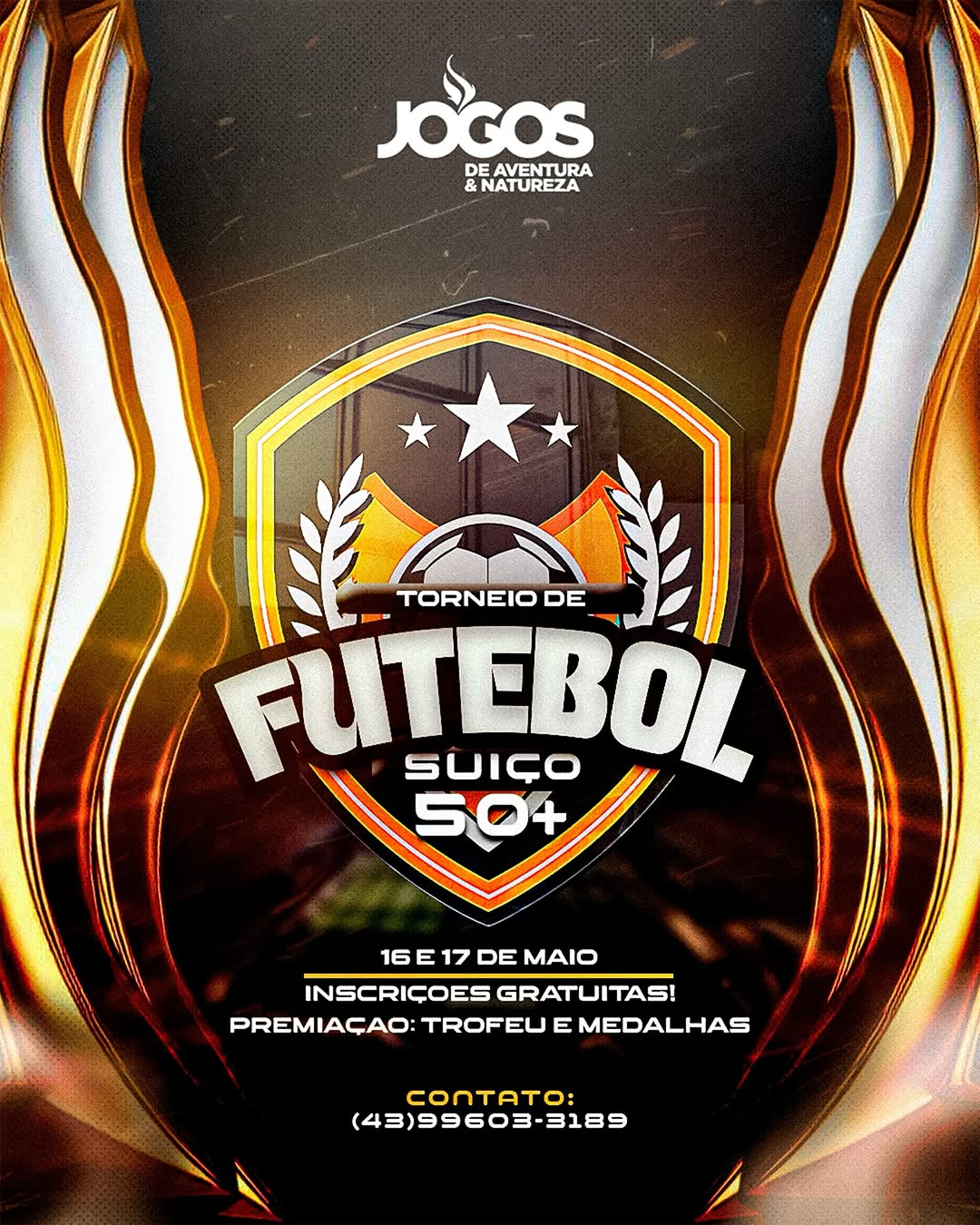 Vem aí o Torneio de Futebol Suíço 50+